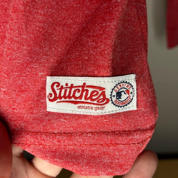 Men’s St Louis Cardinals MLB Stitches Quarter Zip Size M - Picture 3 of 4